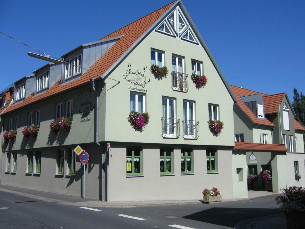 Weinstube Schwalbennest Hotel Karlstadt Eksteriør billede